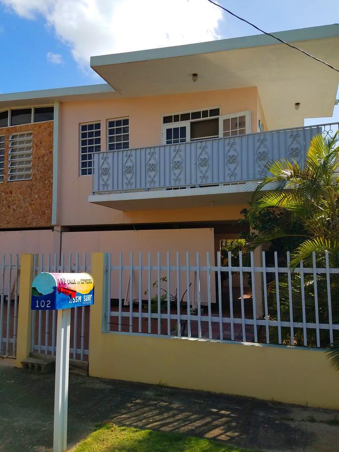 Bed and Breakfast Wssm Surf House Aguadilla Esterno foto